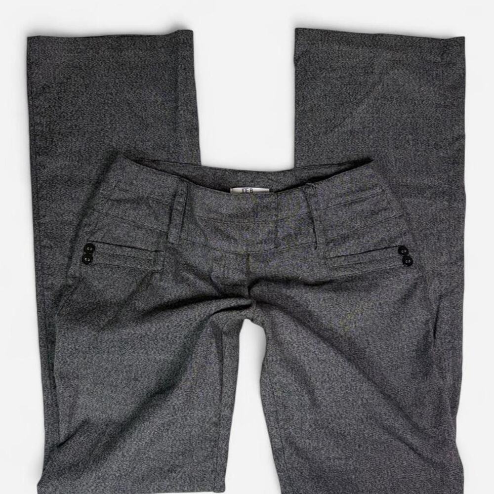 Joe B by Joe B. Bassett Gray Flare Pants - Size: 1